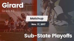 Matchup: Girard  vs. Sub-State Playoffs 2017