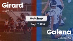 Matchup: Girard  vs. Galena  2018