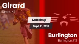Matchup: Girard  vs. Burlington  2018