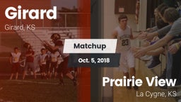 Matchup: Girard  vs. Prairie View  2018