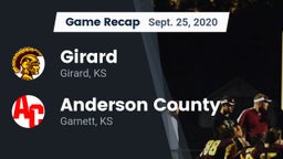 Recap: Girard  vs. Anderson County  2020