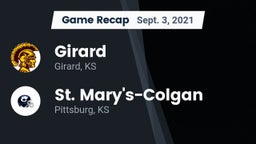 Recap: Girard  vs. St. Mary's-Colgan  2021