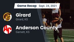 Recap: Girard  vs. Anderson County  2021
