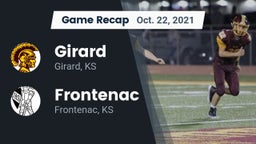 Recap: Girard  vs. Frontenac  2021