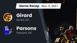 Recap: Girard  vs. Parsons  2021