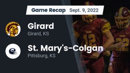 Recap: Girard  vs. St. Mary's-Colgan  2022