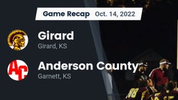 Recap: Girard  vs. Anderson County  2022