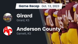Recap: Girard  vs. Anderson County  2023