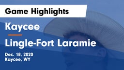 Kaycee  vs Lingle-Fort Laramie  Game Highlights - Dec. 18, 2020