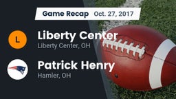 Recap: Liberty Center  vs. Patrick Henry  2017