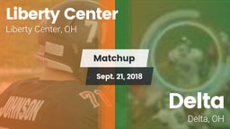 Matchup: Liberty Center vs. Delta  2018