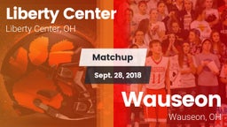 Matchup: Liberty Center vs. Wauseon  2018