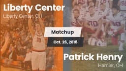 Matchup: Liberty Center vs. Patrick Henry  2018