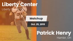 Matchup: Liberty Center vs. Patrick Henry  2019