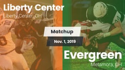 Matchup: Liberty Center vs. Evergreen  2019