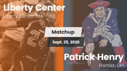 Matchup: Liberty Center vs. Patrick Henry  2020