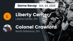Recap: Liberty Center  vs. Colonel Crawford  2020