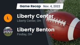Recap: Liberty Center  vs. Liberty Benton  2022