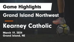 Grand Island Northwest  vs Kearney Catholic  Game Highlights - March 19, 2024