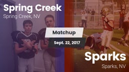 Matchup: Spring Creek vs. Sparks  2017
