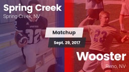 Matchup: Spring Creek vs. Wooster  2017