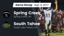 Recap: Spring Creek  vs. South Tahoe  2017