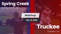 Matchup: Spring Creek vs. Truckee  2018
