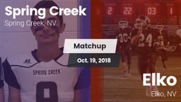 Matchup: Spring Creek vs. Elko  2018