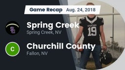 Recap: Spring Creek  vs. Churchill County  2018