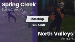 Matchup: Spring Creek vs. North Valleys  2019