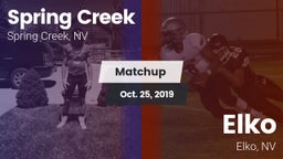 Matchup: Spring Creek vs. Elko  2019