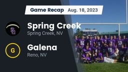 Recap: Spring Creek  vs. Galena  2023