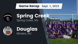 Recap: Spring Creek  vs. Douglas  2023