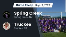 Recap: Spring Creek  vs. Truckee  2023