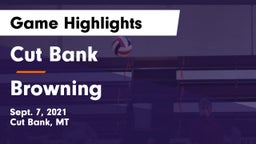 Cut Bank  vs Browning  Game Highlights - Sept. 7, 2021