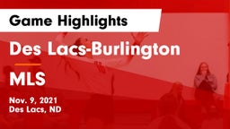 Des Lacs-Burlington  vs MLS Game Highlights - Nov. 9, 2021