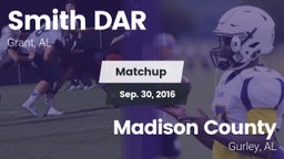 Matchup: Smith DAR vs. Madison County  2016
