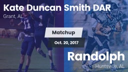 Matchup: Kate Duncan Smith vs. Randolph  2017