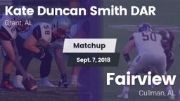 Matchup: Kate Duncan Smith vs. Fairview  2018