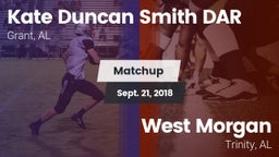 Matchup: Kate Duncan Smith vs. West Morgan  2018