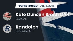 Recap: Kate Duncan Smith DAR  vs. Randolph  2018