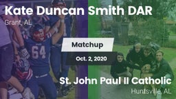 Matchup: Kate Duncan Smith vs. St. John Paul II Catholic  2020