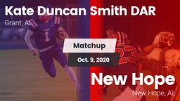 Matchup: Kate Duncan Smith vs. New Hope  2020