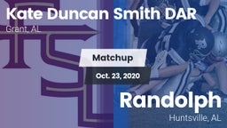 Matchup: Kate Duncan Smith vs. Randolph  2020