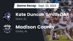 Recap: Kate Duncan Smith DAR  vs. Madison County  2023