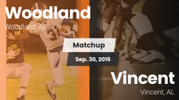 Matchup: Woodland vs. Vincent  2016