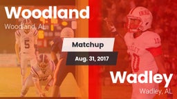 Matchup: Woodland vs. Wadley  2017
