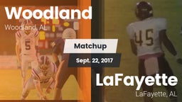 Matchup: Woodland vs. LaFayette  2017