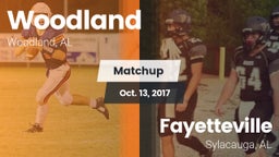 Matchup: Woodland vs. Fayetteville  2017