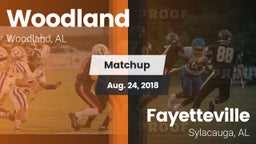 Matchup: Woodland vs. Fayetteville  2018